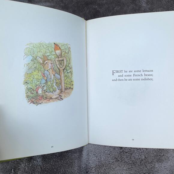 Dandelion Library 2-in-1 Book Tale of Peter Rabbit & Travels of Babar Vtg Child - Picture 8 of 12